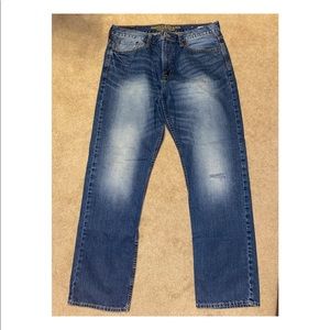 American Eagle Relaxed Straight Jeans 36x34